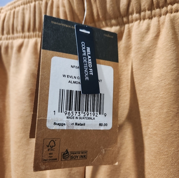 The Northface XL almond butter sweats pants and jacket - Picture 12 of 13